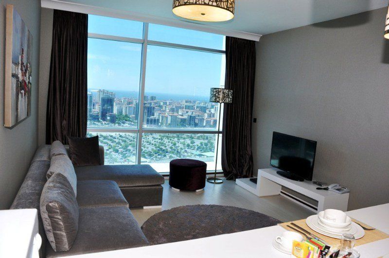 Flora Suites Atasehir Istambul Exterior foto